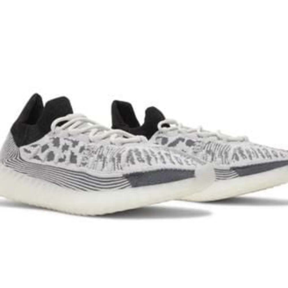 Adidas Yeezy Boost 350 V2 CMPCT 'Panda' - White/Black Knit Sneakers